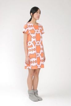 AW15 VANITY CATS KITTEN DRESS - Other Image